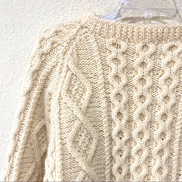 Wool Sweater Genuine Hand Made (L) - Picture 9 of 13